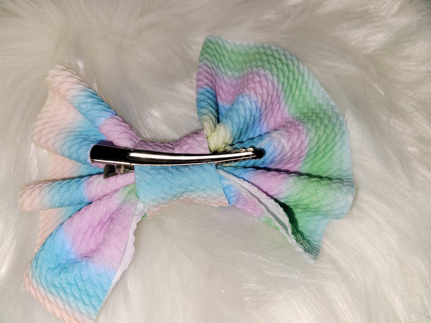 Stripped Pastel Bow