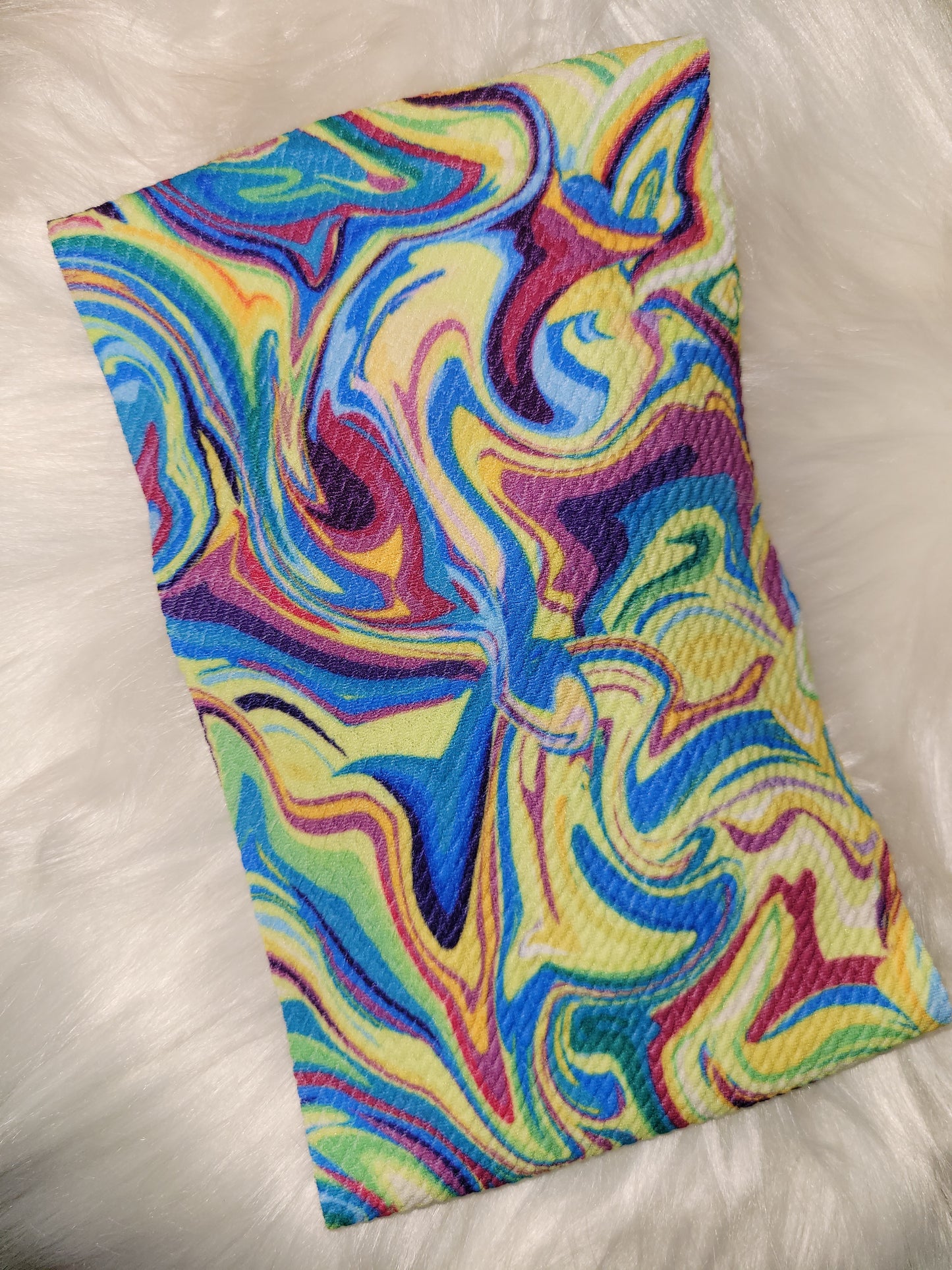 Tye dye swirl minnie bow set