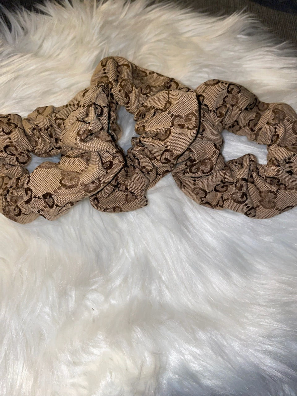 GUCCI INSPIRED SCRUNCHIES