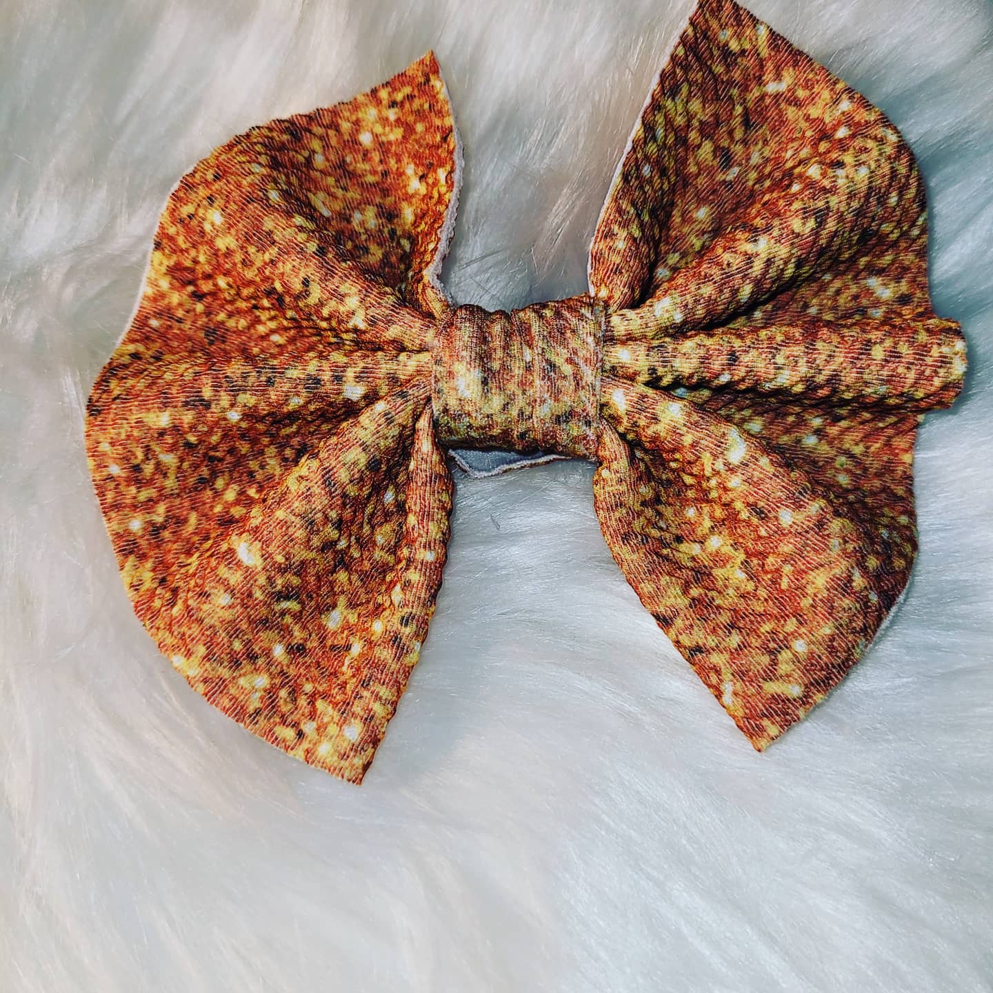 Christmas Gold Bow