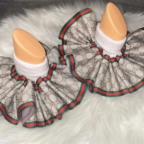 Imitation ruffle anklets