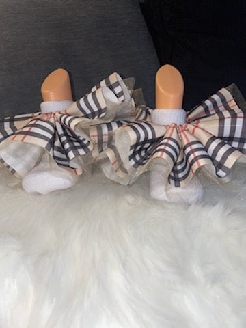 Burberry Ruffle Socks ( Detachable anklets)