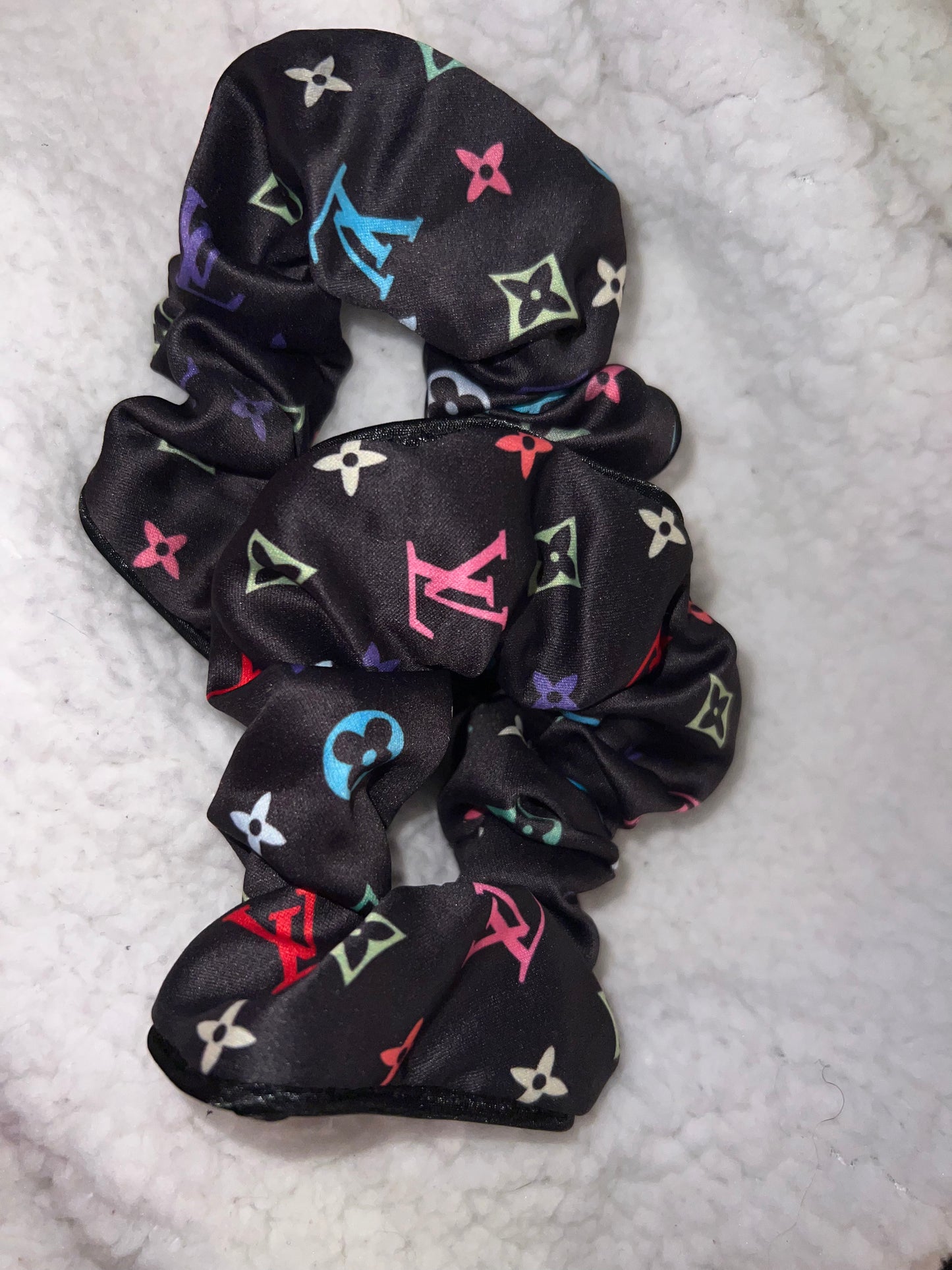 Louis Vuitton scrunchies