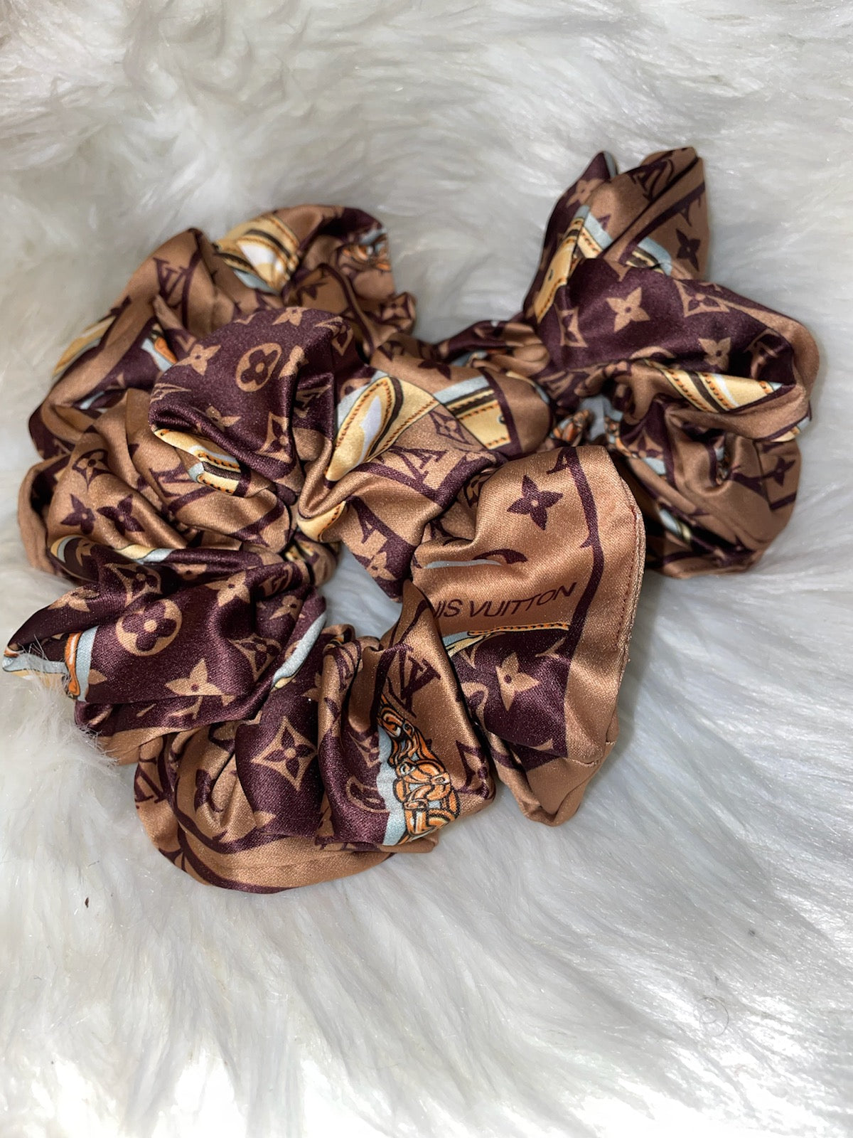 Louis Vuitton scrunchies