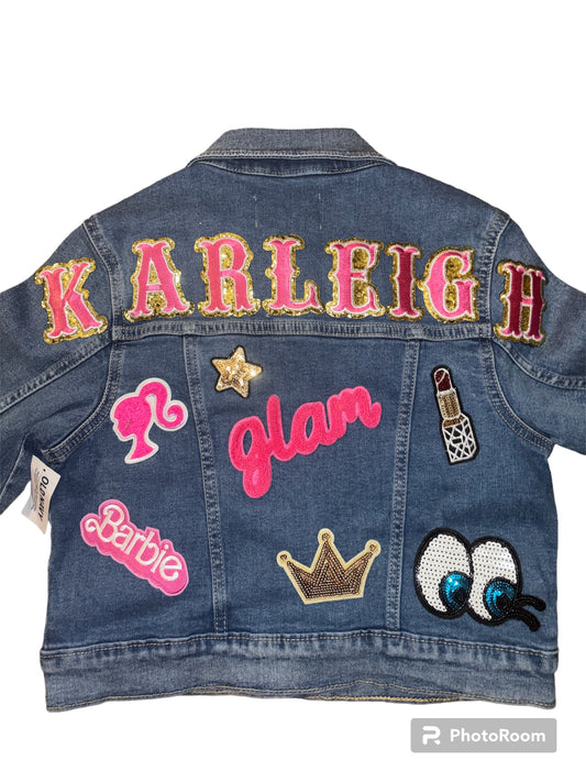 Barbie Patch Jean jacket