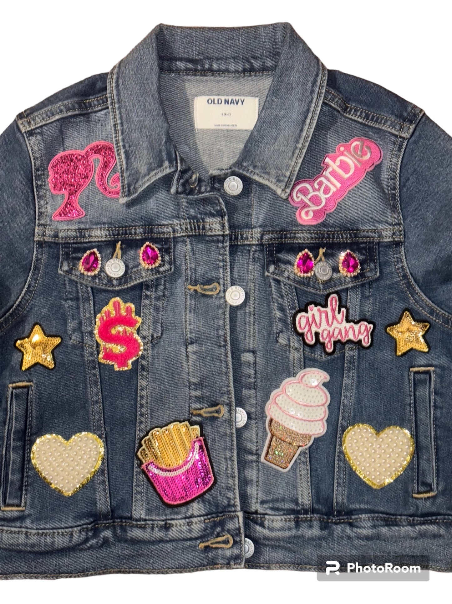 Barbie Patch Jean jacket