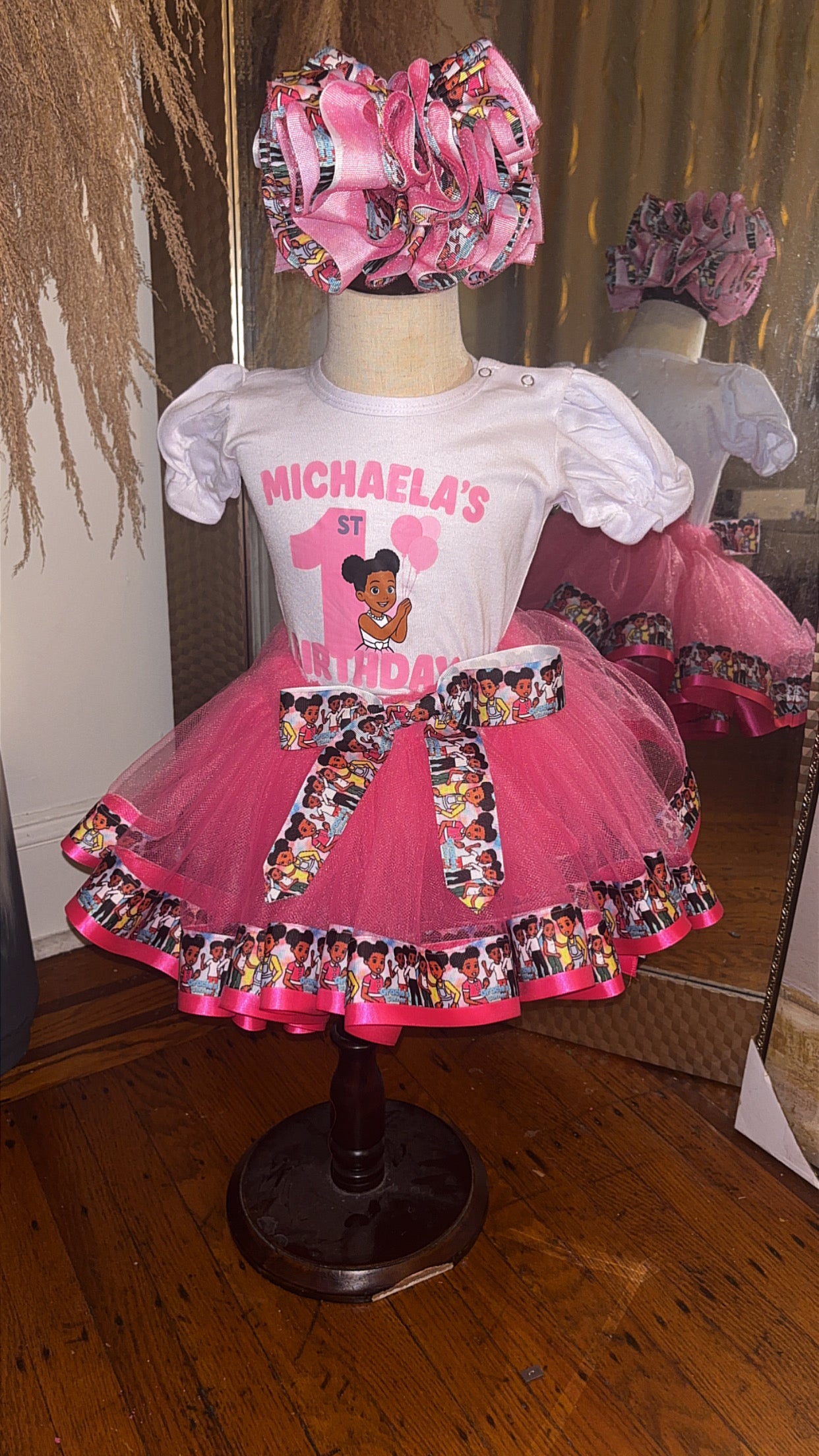Gracie Corner custom 3-piece TUTU set