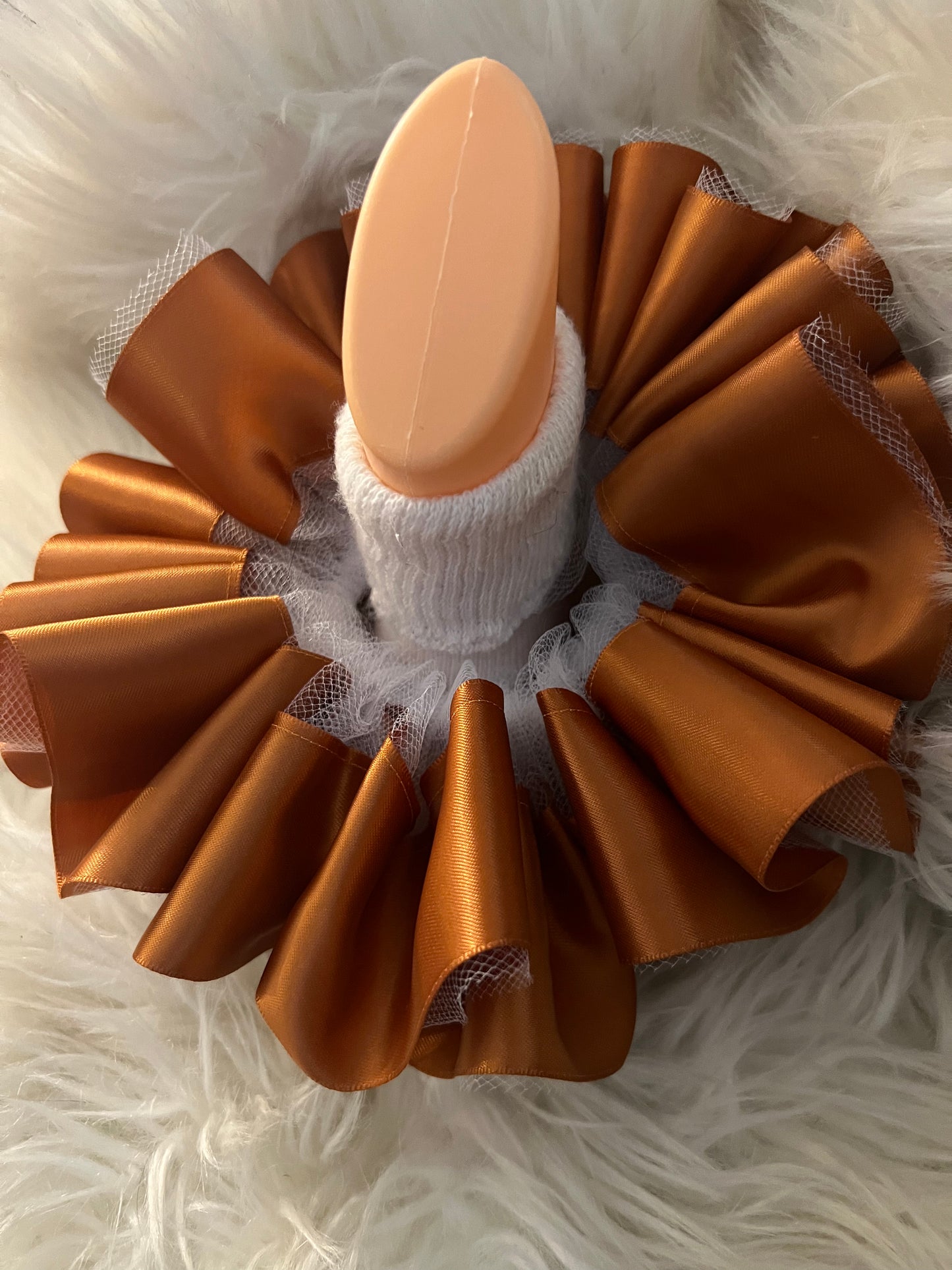 Copper Ruffle socks(Detachable anklets)