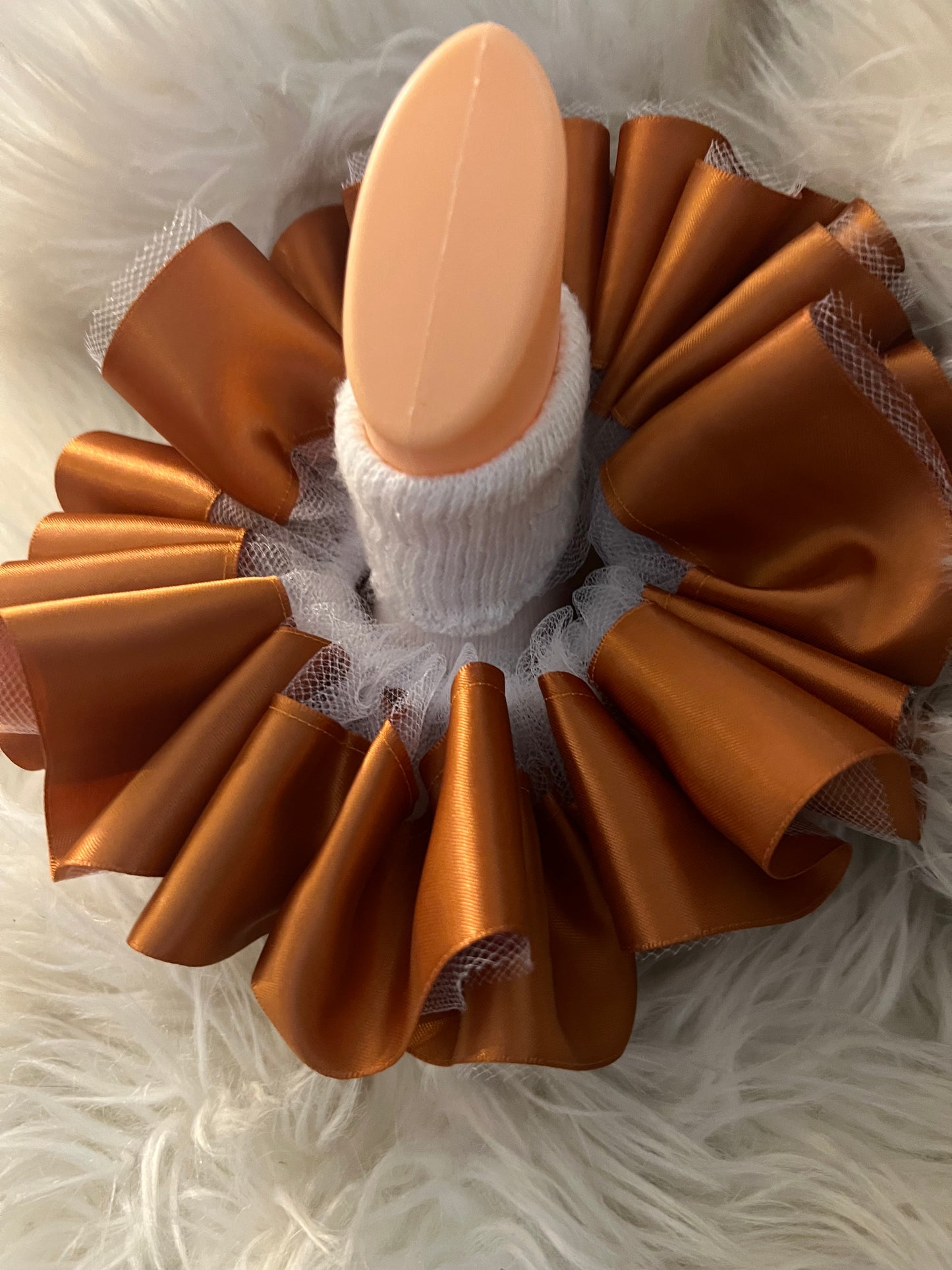 Copper Ruffle socks(Detachable anklets)