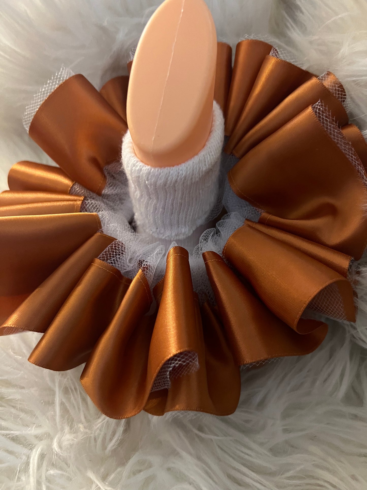 Copper Ruffle socks(Detachable anklets)