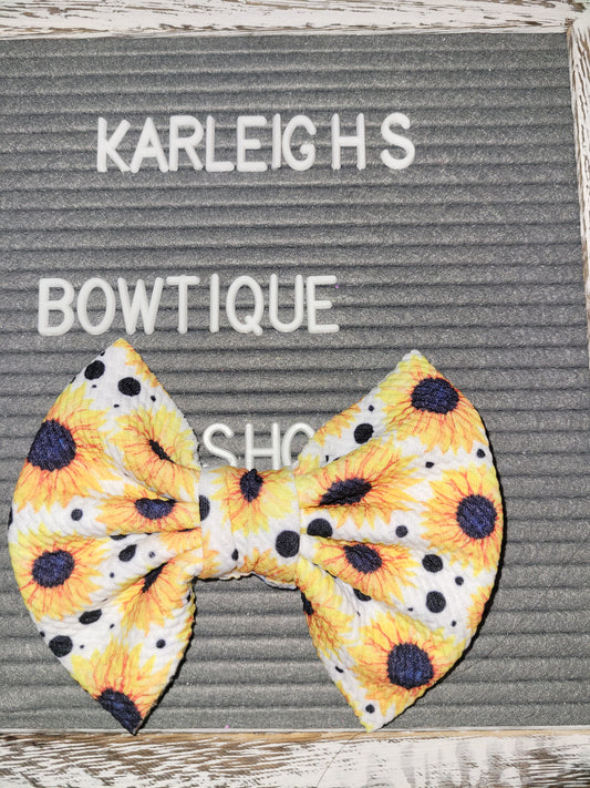 Sunflower Bow