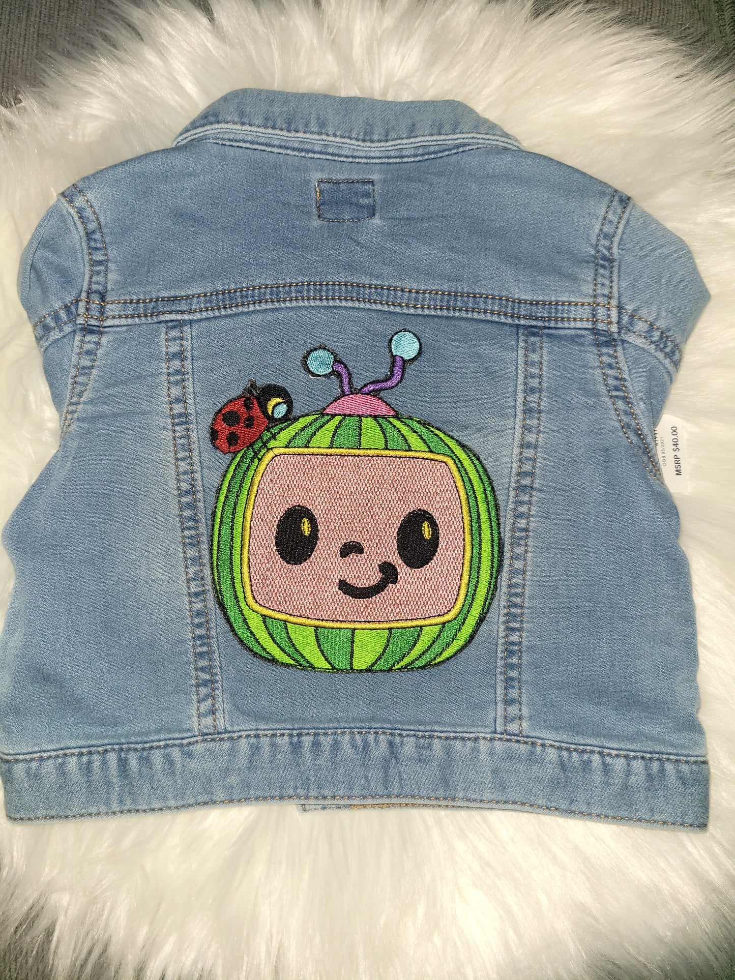 Customized Embroidered Denim Jacket