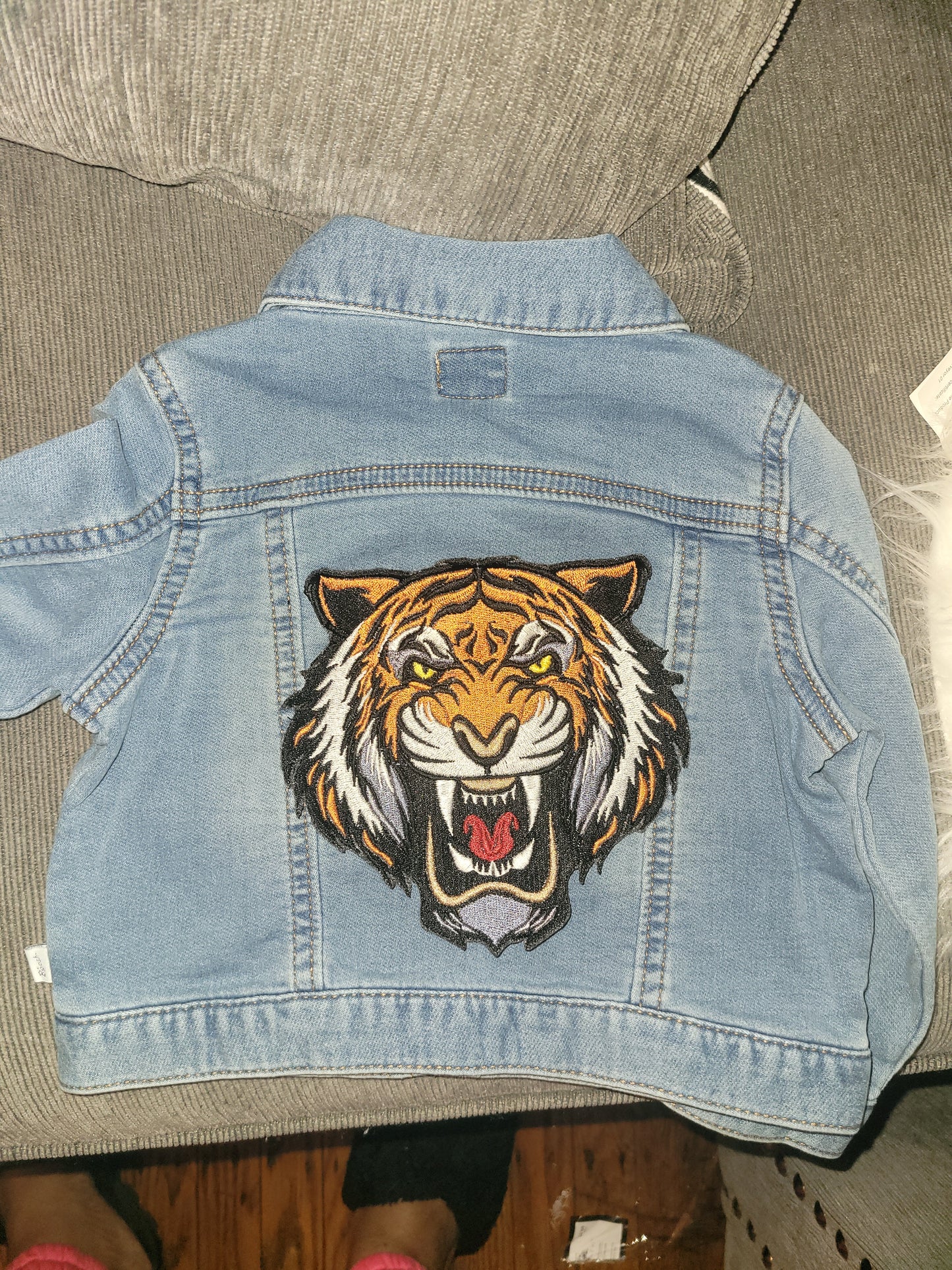 Customized Embroidered Denim Jacket