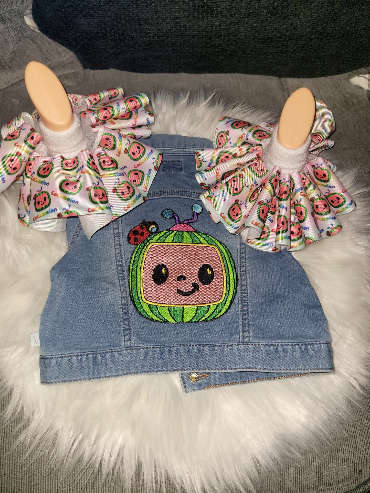 Customized Embroidered Denim Jacket