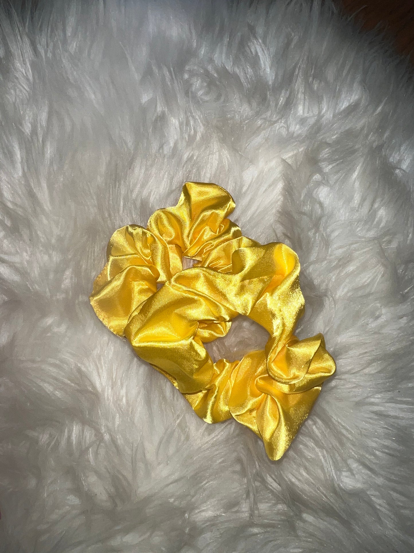 Dandelion yellow Scrunchies