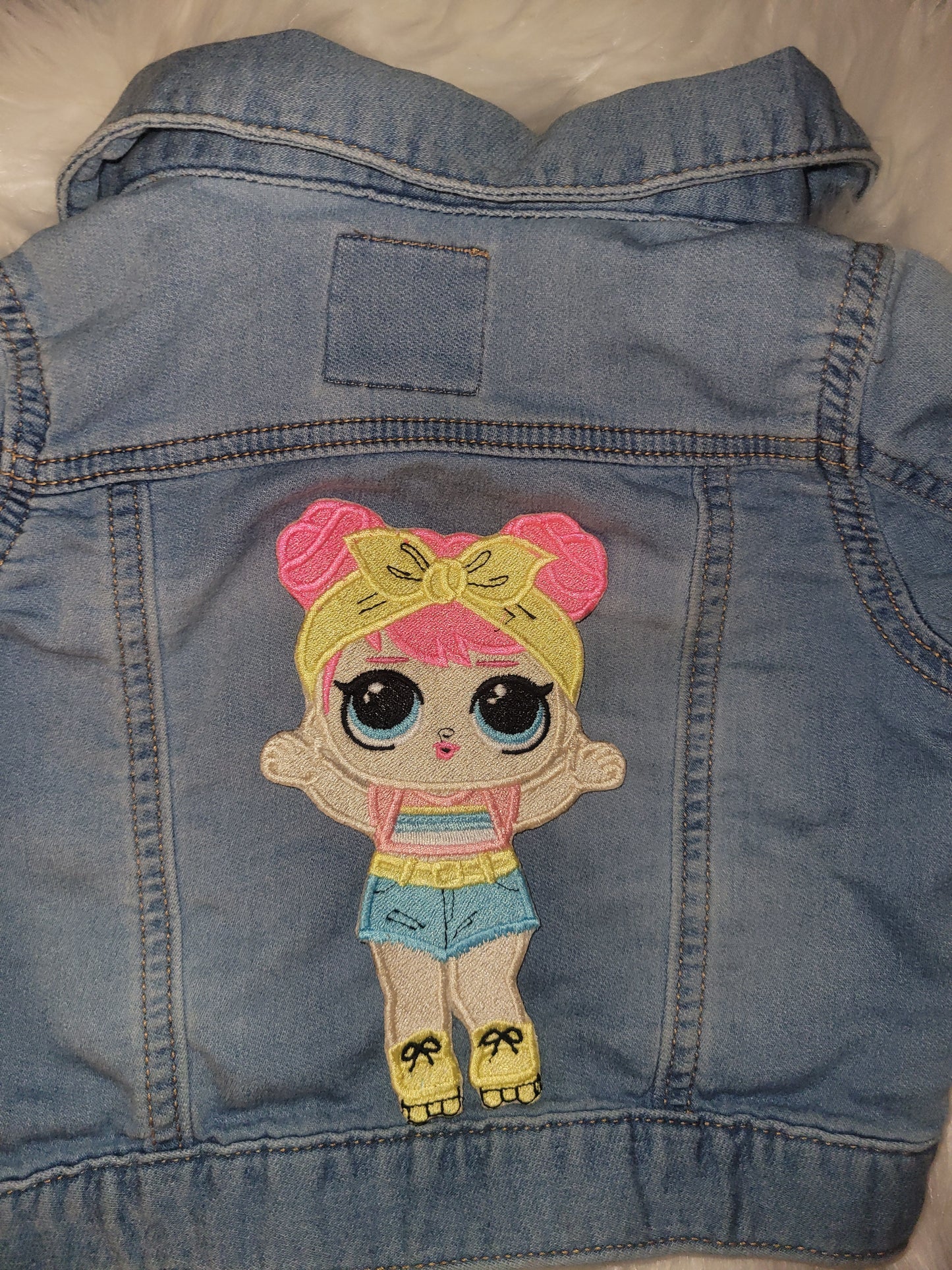 Customized Embroidered Denim Jacket